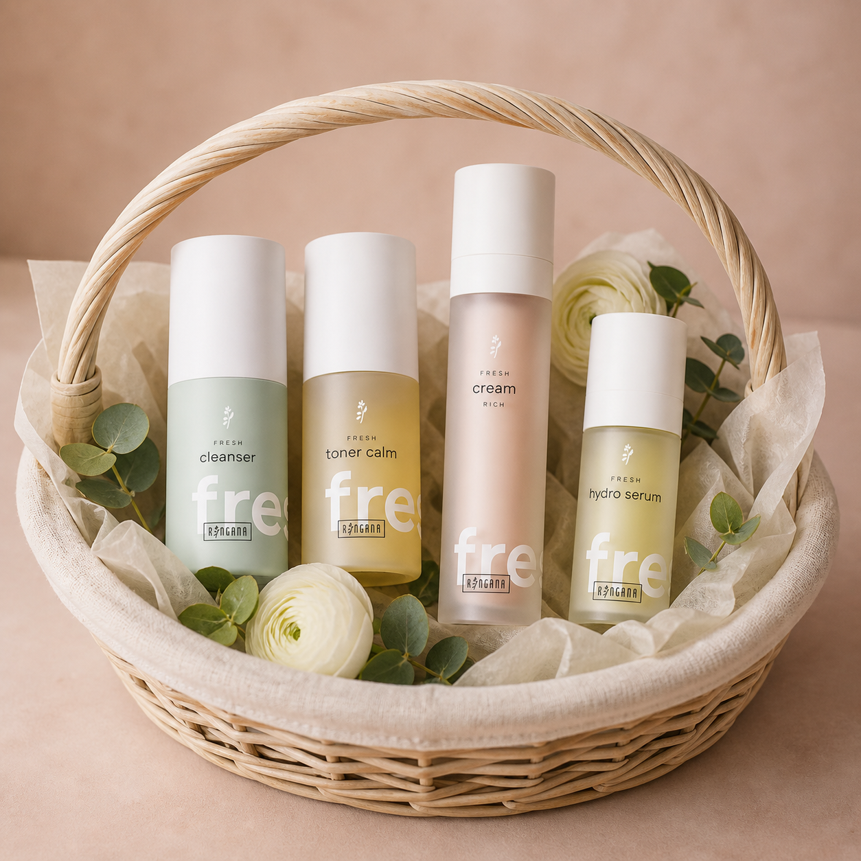 Productos reales de la cesta Ritual Rich